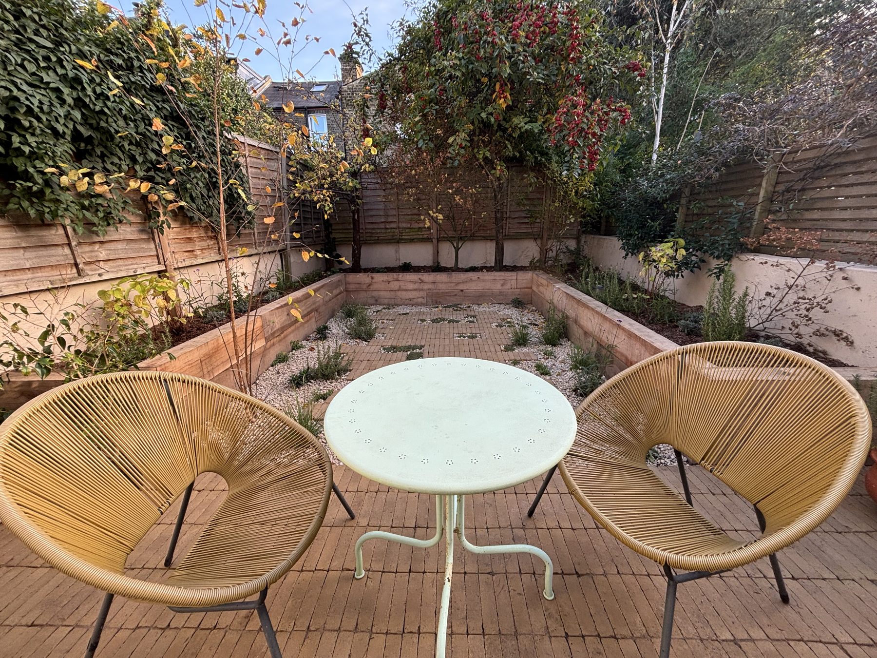 A lighter-touch garden in Camberwell